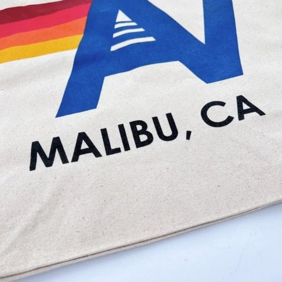 BRAND NEW! AVIATOR NATION CANVAS TOTE BAG FROM THE MALIBU STORE! BEACH, SURF! - Picture 4 of 7